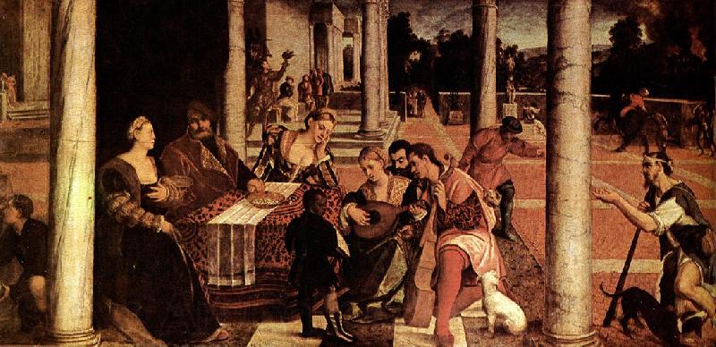 BONIFACIO VERONESE Dives and Lazarus